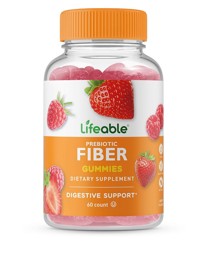 Lifeable Life able Prebiotic Fiber Supplement Gummies 5g Great