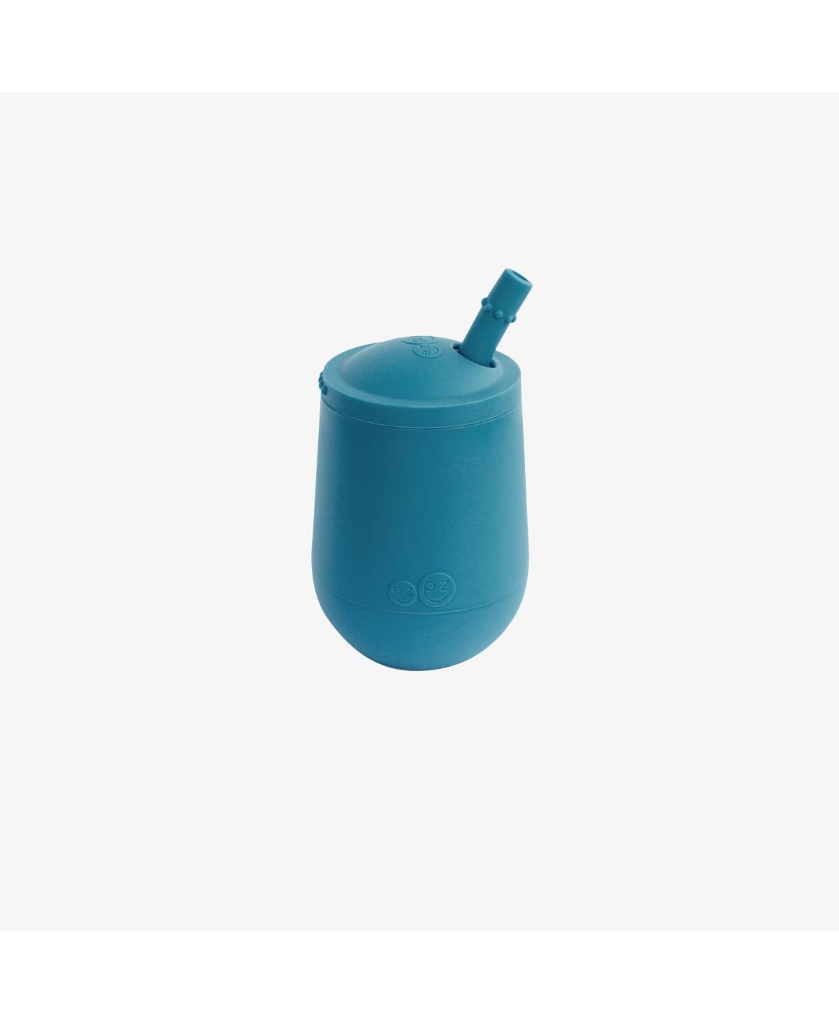 Ezpz Kids' Mini Cup + Straw Training System In Blue