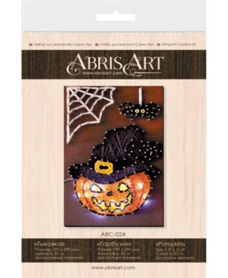 Creative Cross Stitch Kit/String Art Pumpkin