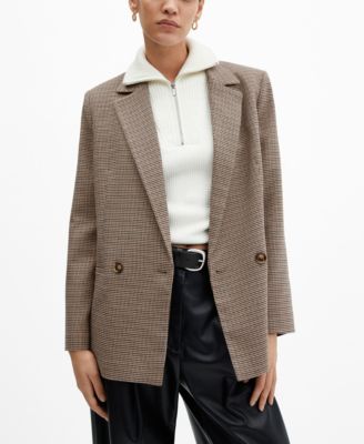 Cross button fashion blazer