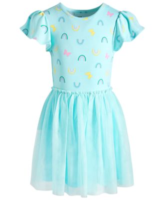 Epic Threads Little Girls Happy Rainbows Tutu Dress, Created for Macy's ...