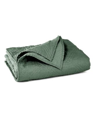 Washed Linen Reversible Quilted Throw, 50" x 60"