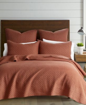 Home Cross Stitch Stitching 3-Pc. Quilt Set, Full/Queen