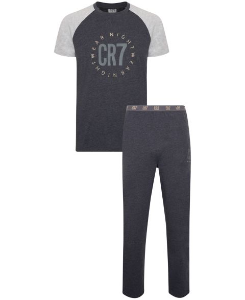 Мужской комплект CR7 100% Cotton Loungewear Pants Set, цвет: Серый