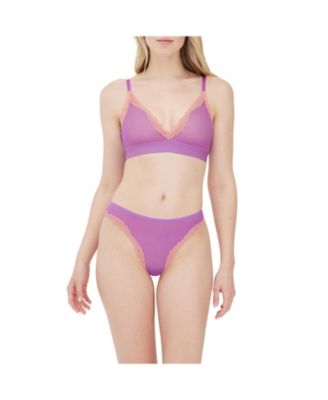 Women's Passion Mesh Lace Trim Chikini