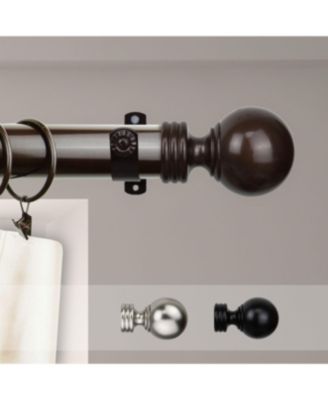 Rod Desyne - Sphere 1.5" Curtain Rod 66-115 inch