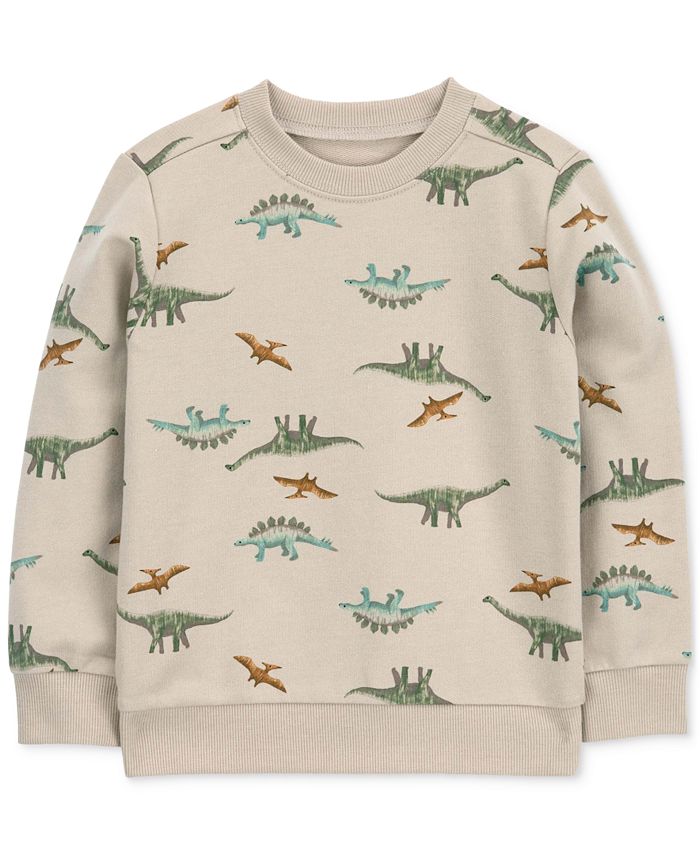 Carter's Toddler Boys Dinosaur Pullover Sweater - Macy's