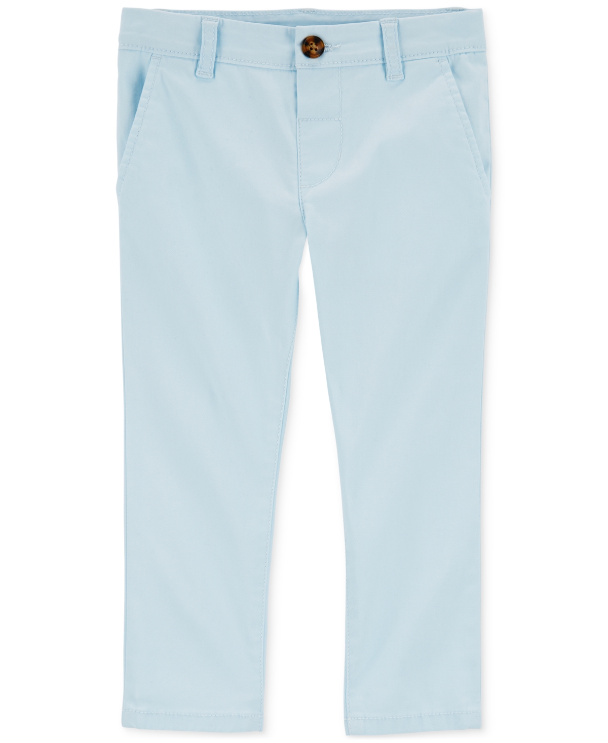 Carter's Babies' Toddler Boys Flat Front Pants In Blue