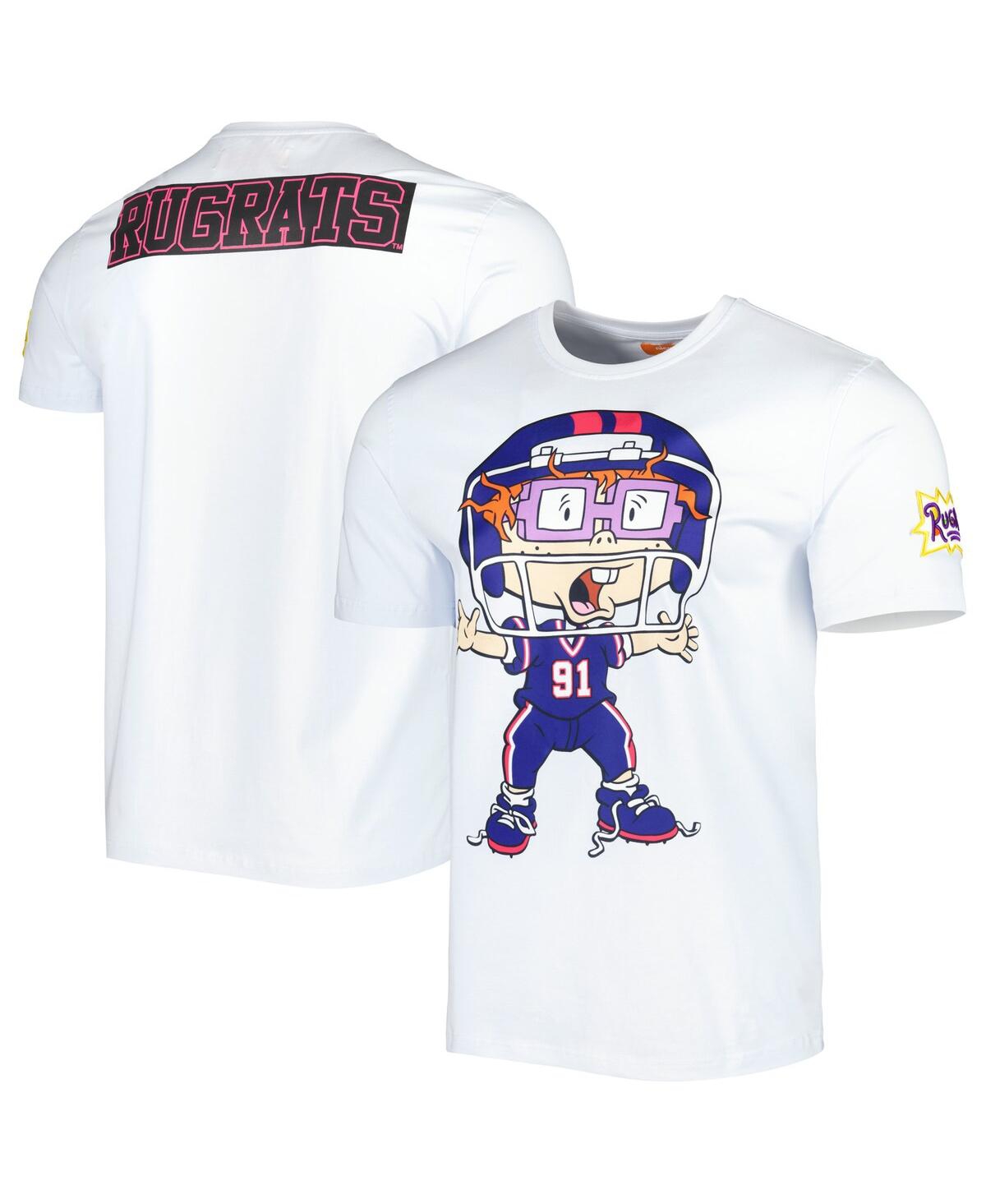 Pro Standard Men's And Women's Freeze Max White Rugrats Wide Open Football T-shirt
