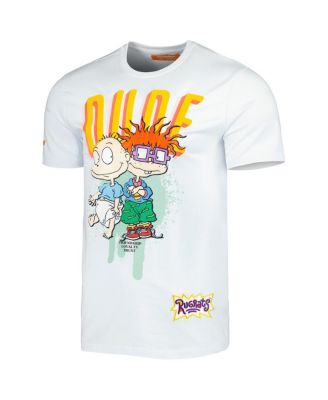 Men's and Women's White Rugrats T-shirt