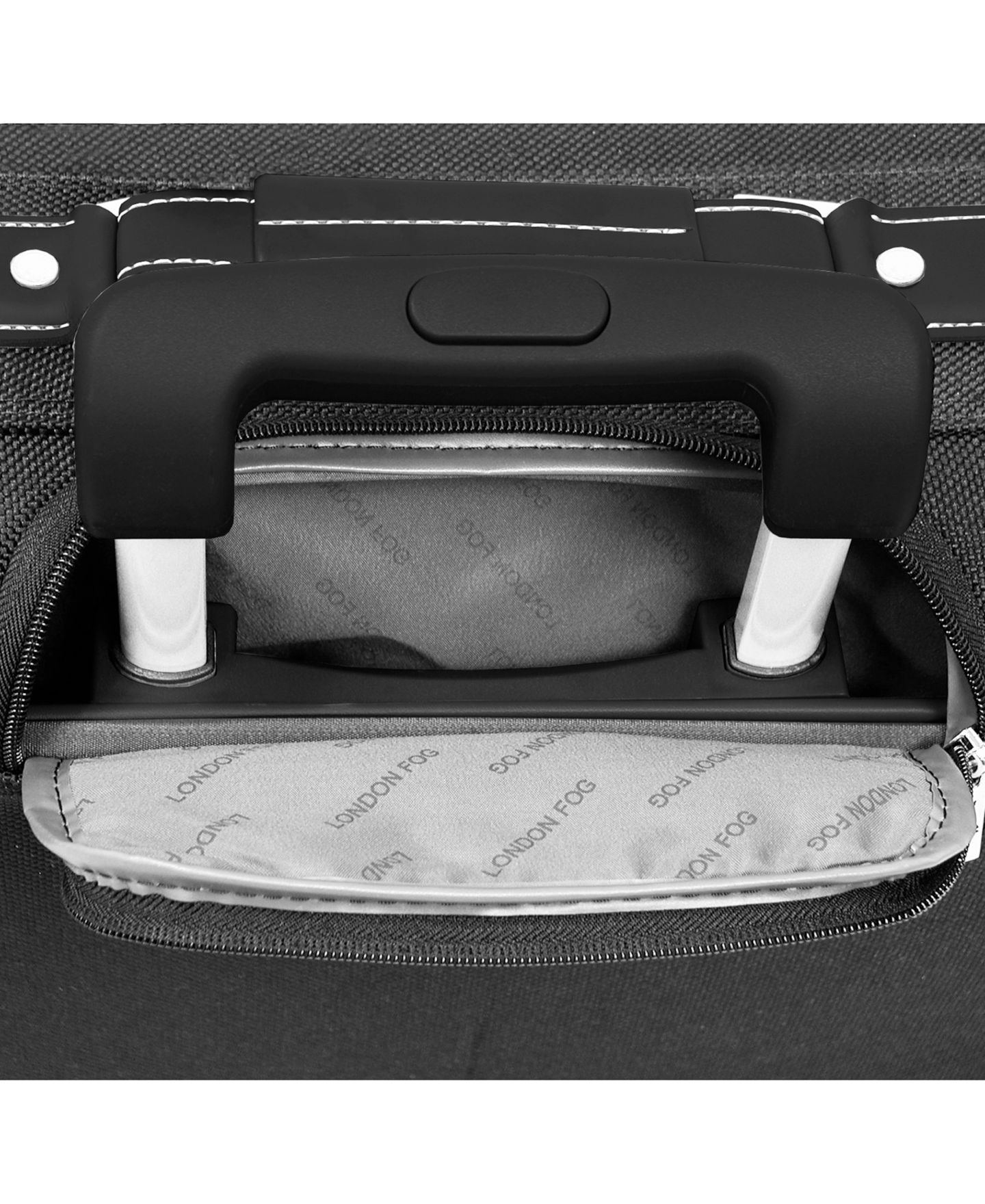 Сумка London Fog Buckingham 44" Wheeled Garment, цвет: Чёрный — фото 7