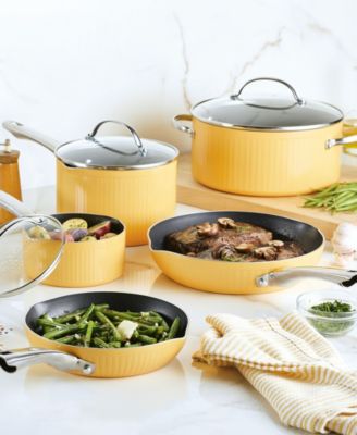 Style Aluminum Nonstick 10 Piece Cookware Pots and Pans Set