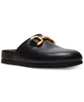 Steve madden leather slip shops ons