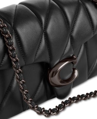 Quilted Leather Mini Tabby Shoulder Bag 20 with Chain