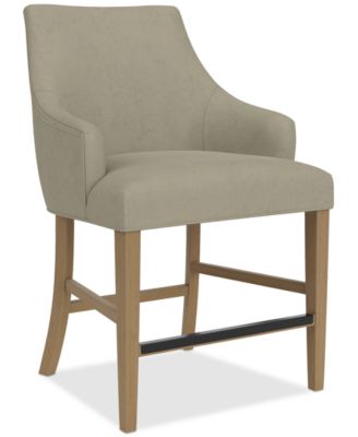 7pc Counter Height Dining Set (Davie Table & 6 Nelin Stools)