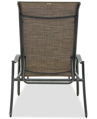Wythburn Mix and Match Filigree Sling Outdoor Chaise Lounge