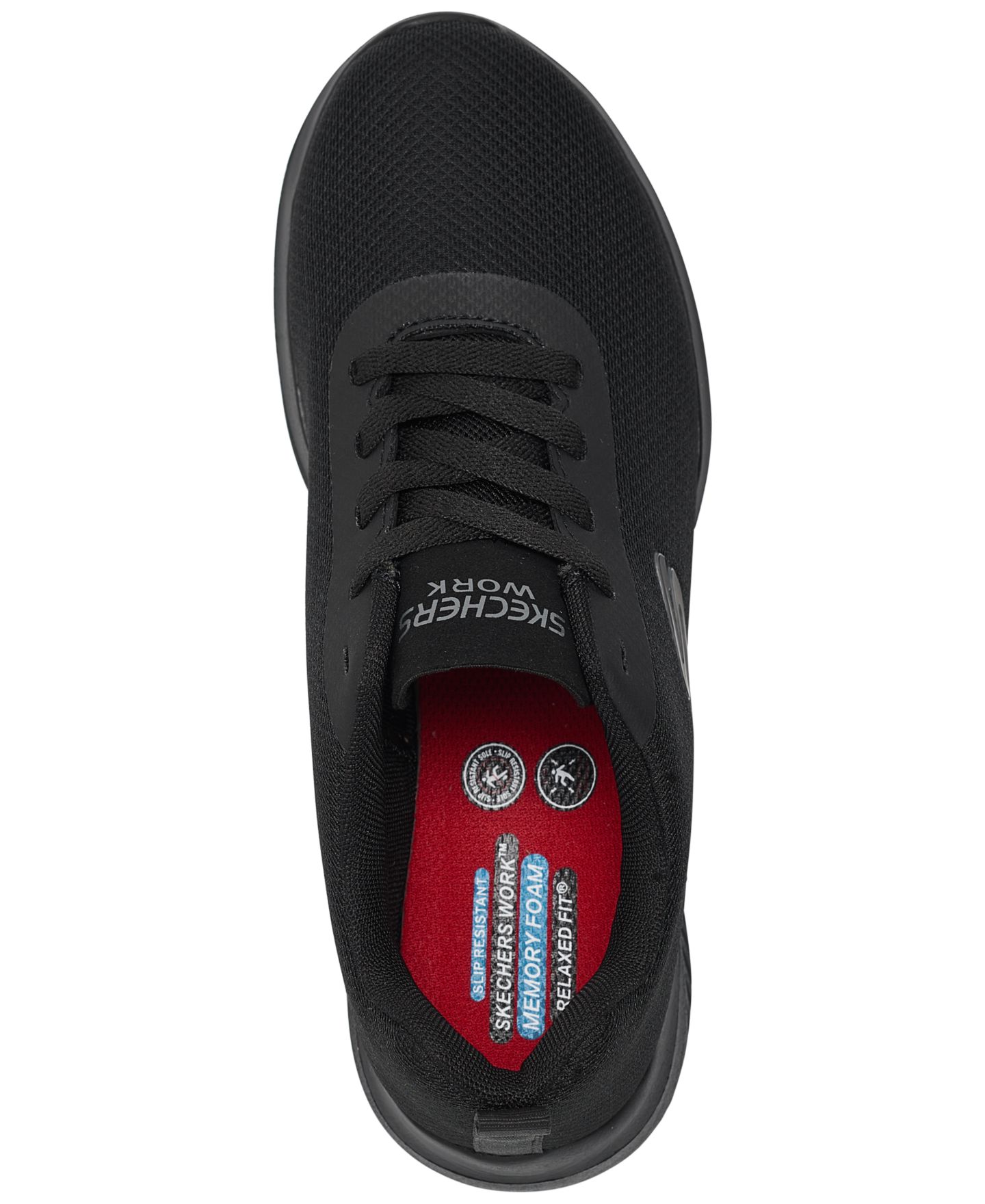 Женские кроссовки Skechers Ultra Flex 3.0 SR - Jinie Work Sneakers, цвет: Чёрный — фото 5