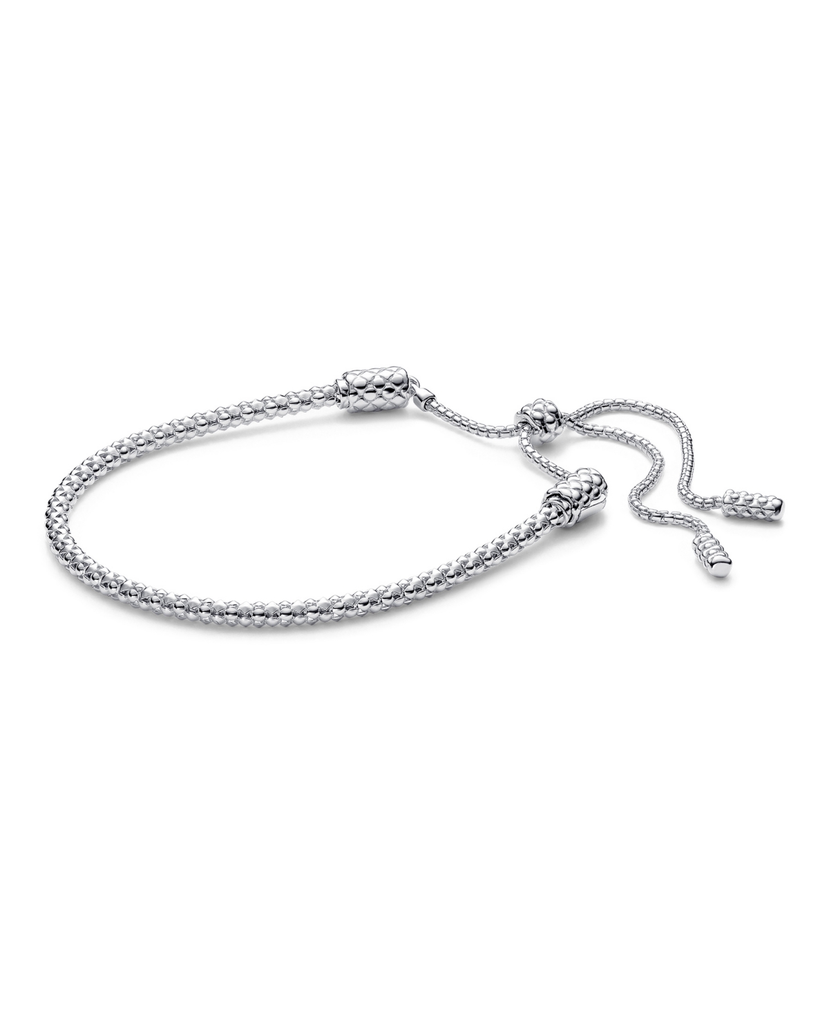 Sterling Silver Snake Chain Bracelet - Silver