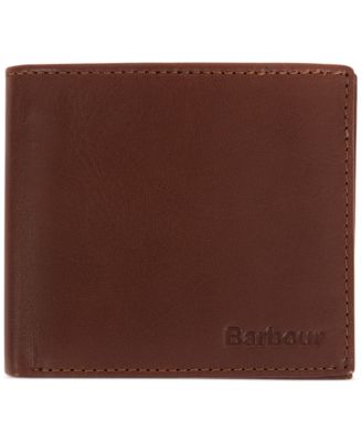 Barbour - Men's Colwell Slimline Leather Billfold Wallet