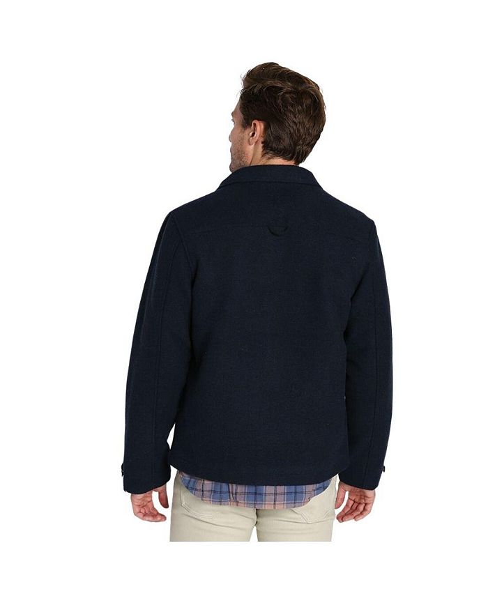 Jachs NY Men's Davidson Full Zip Wool Blend Jacket Macy's