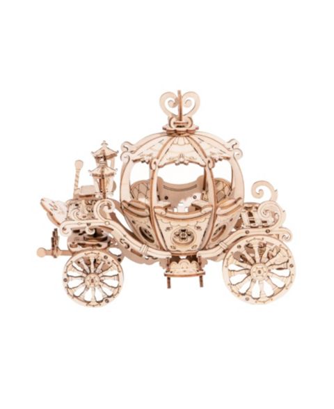 Детские конструкторы Flash Popup Pumpkin Carriage 3D Wooden 182-Piece Puzzle, Ages 14+