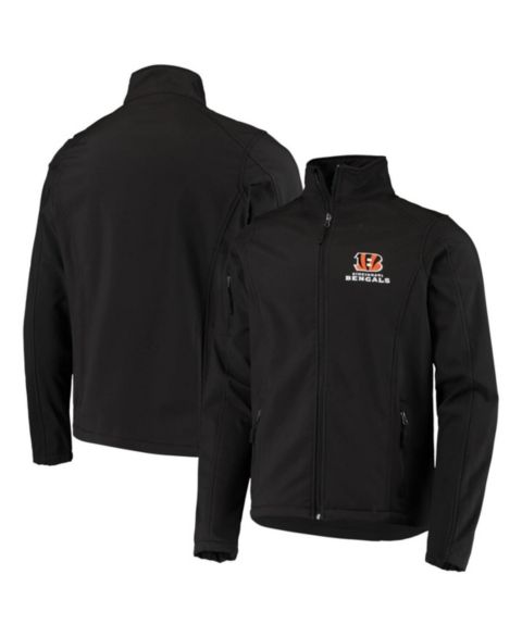 Мужская куртка Dunbrooke Black Cincinnati Bengals Sonoma Softshell Full-Zip