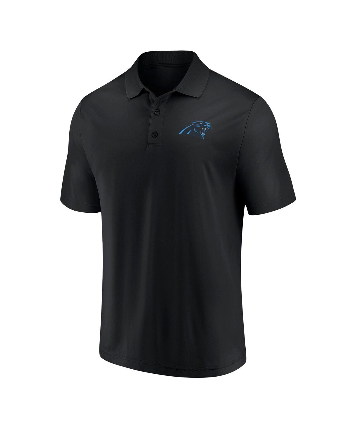 Men's FanaticsCarolina Panthers Component Polo Shirt - Black
