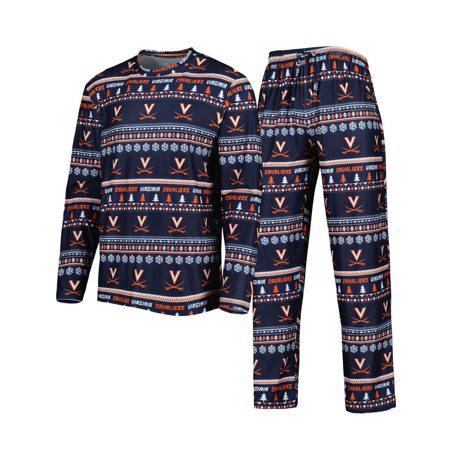 Мужская пижама Concepts Sport Virginia Cavaliers Swivel, Navy — фото 1