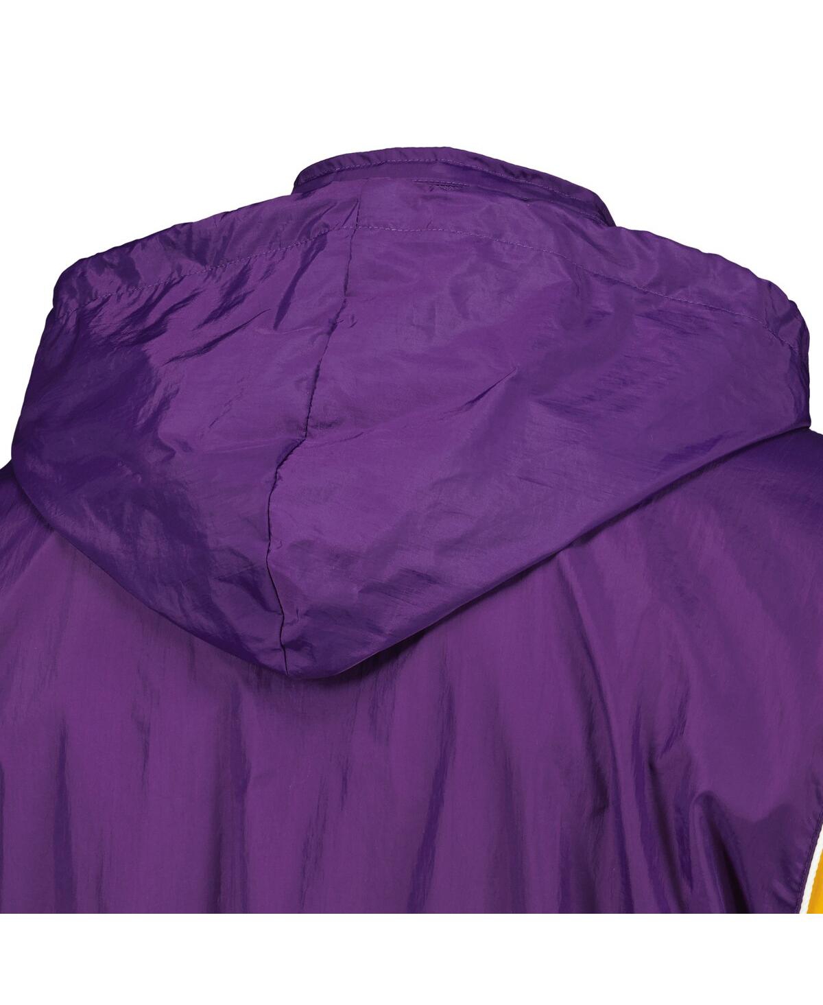Mitchell & Ness Men's  Purple Distressed Minnesota Vikings 1992 Sideline Full-zip Jacket In Purple