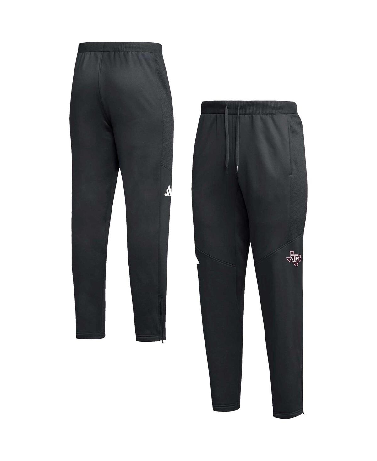 Shop Adidas Originals Men's Adidas Black Texas A&m Aggies 2023 Travel Aeroready Tapered Pants