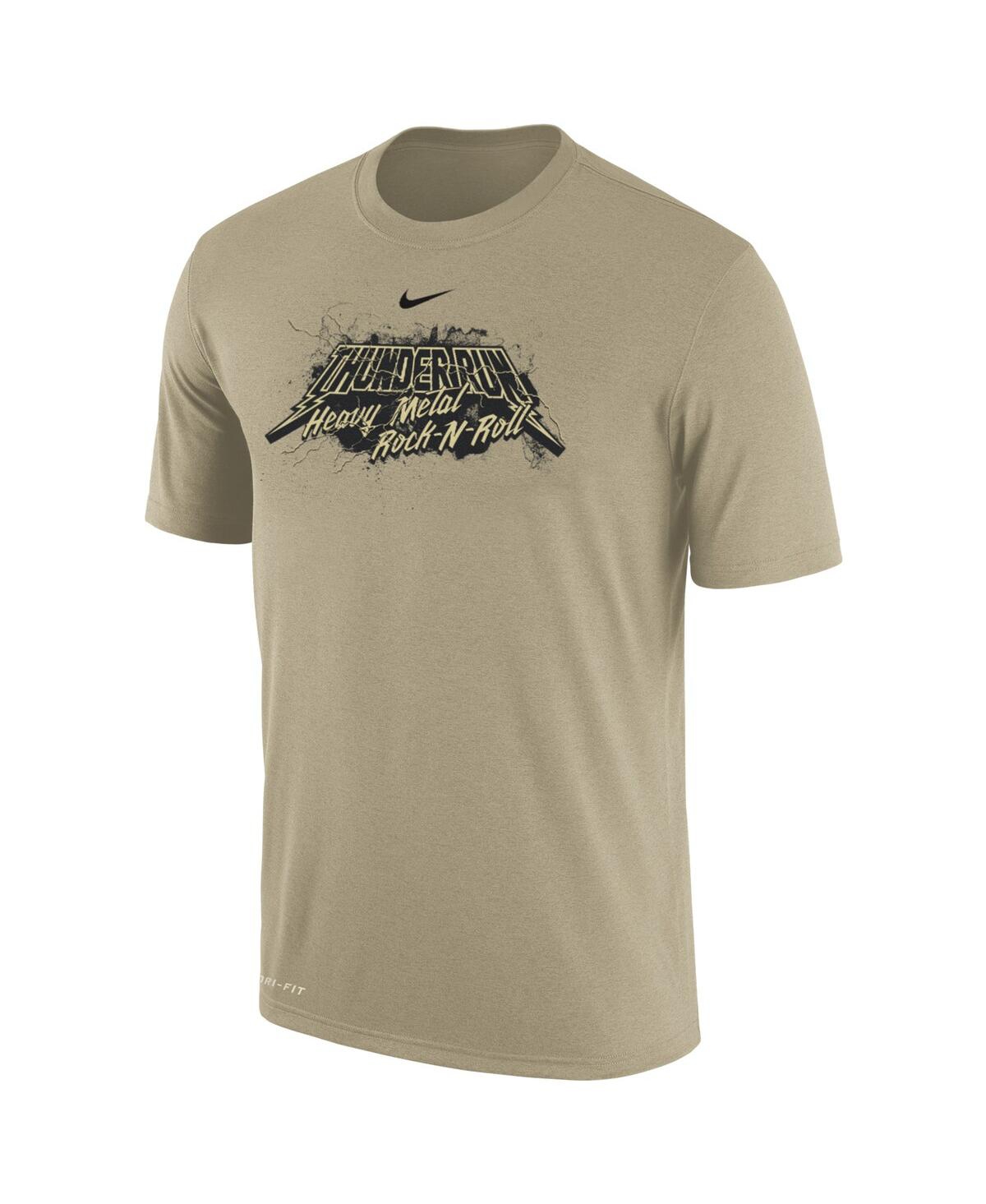 Men's NikeArmy Black Knights 2023 Rivalry Collection Heavy Metal Performance T-shirt - Gold