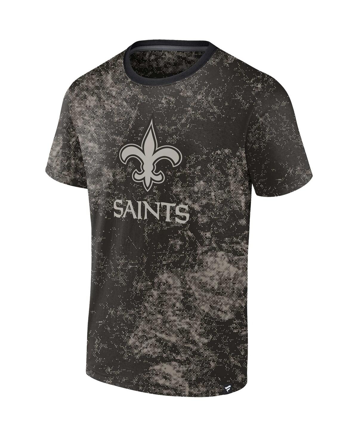 Men's FanaticsNew Orleans Saints Shadow T-shirt - Black