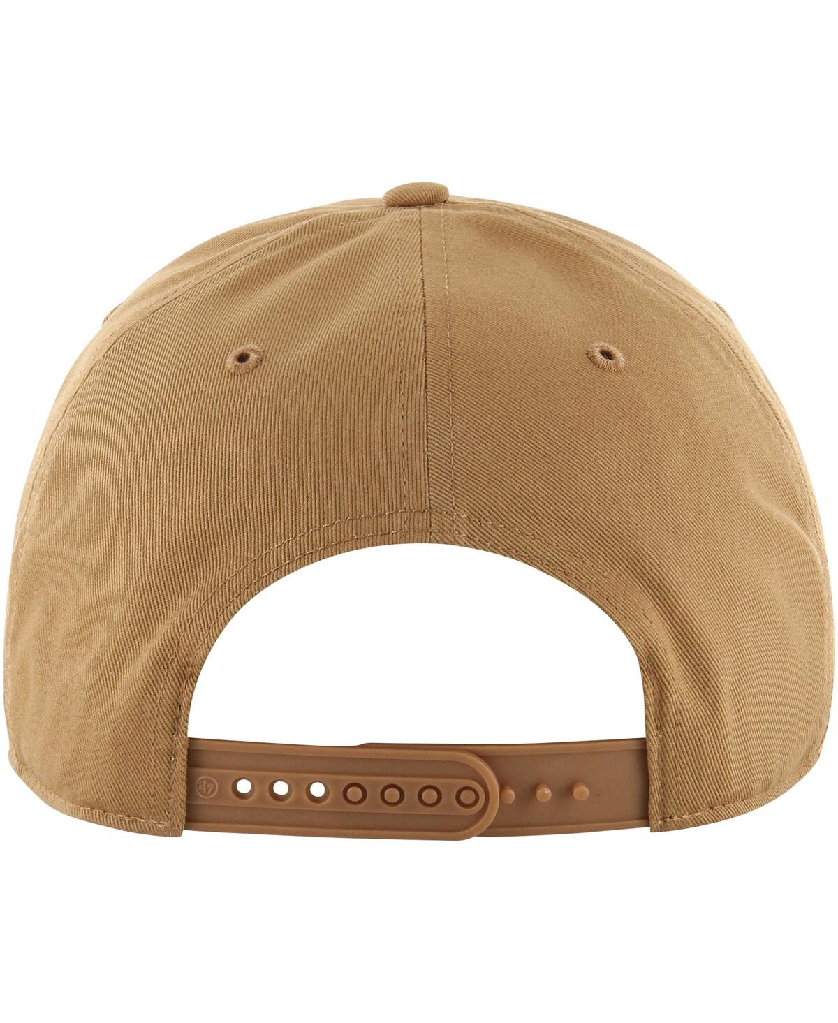 47 Brand Men's ' Tan Vegas Golden Knights Barnes Hitch Adjustable Hat In Tan