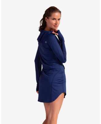 Women's UPF 50+ Sun Protection Hoodie Dress