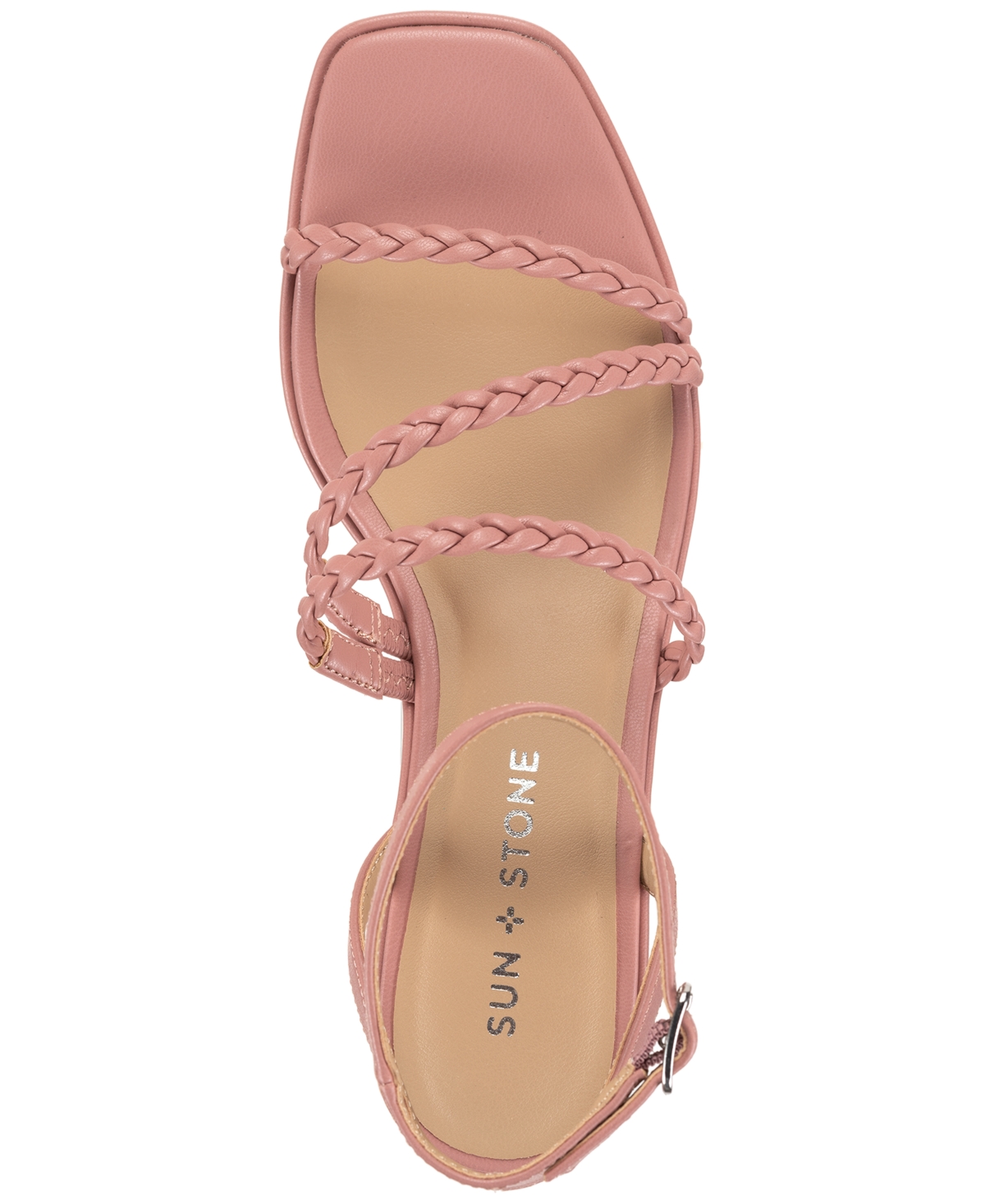 Sun + Stone Women's Alyssaa Strappy Platform Wedge Sandals, Created for Macy's