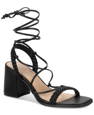 alana tie up geo heel sandals created for macy's