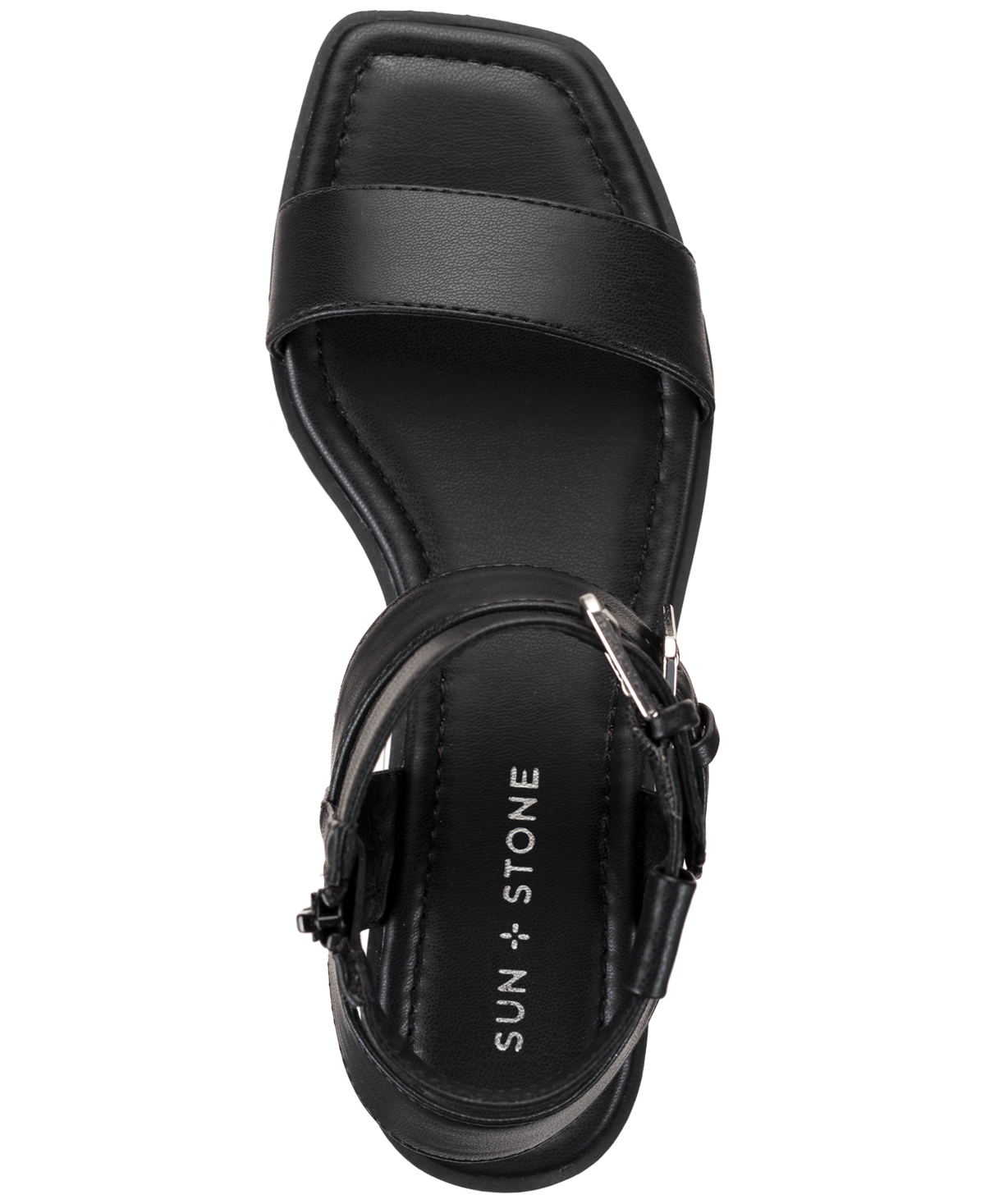 Sun + Stone Women's Monaaco Double Buckle Flat Sandals, Created for Macy's