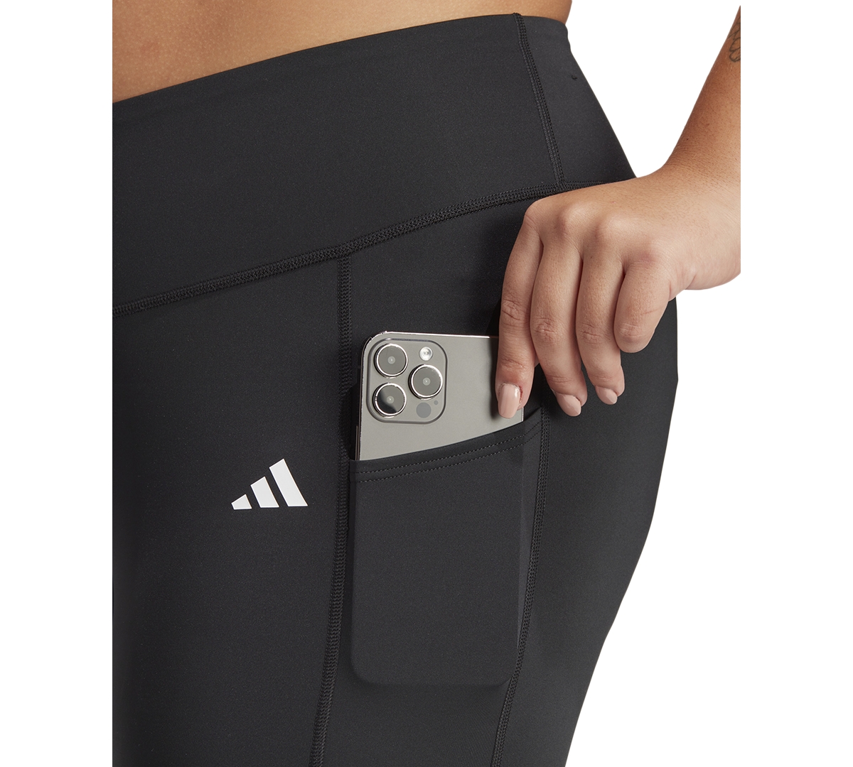 adidas Plus Size High-Rise Full-Length Leggings