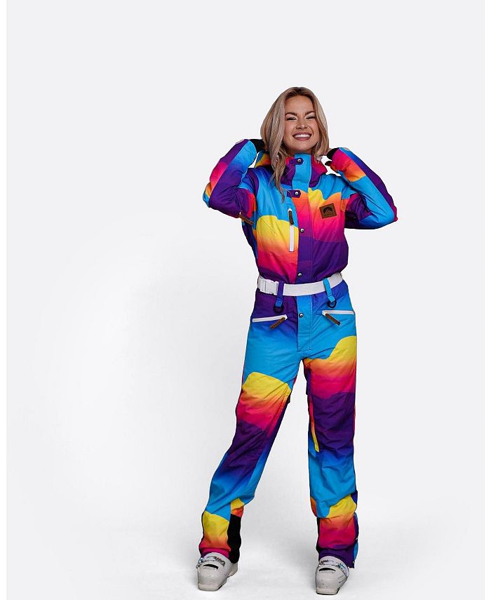 OOSC Women's Patchwork Chic Ski Suit - Macy's