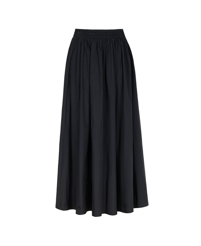 White maxi top skirt macy's