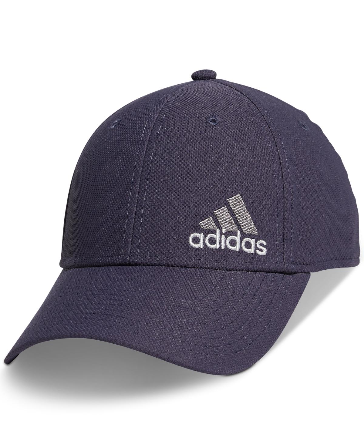 Shop Adidas Originals Men's Release 3 Stretch Fit Logo Embroidered Hat In Shadow Navy,clear Grey,grey
