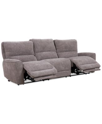CLOSEOUT! Deklyn 106" 3-Pc. Zero Gravity Fabric Sofa with 2 Power Recliners, Created for Macy's
