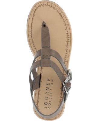 Women's Bianca Double Buckle Platform Wedge Sandals