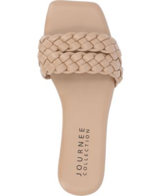 Women's Sawyerr Wide Width Braided Square Toe Sandals