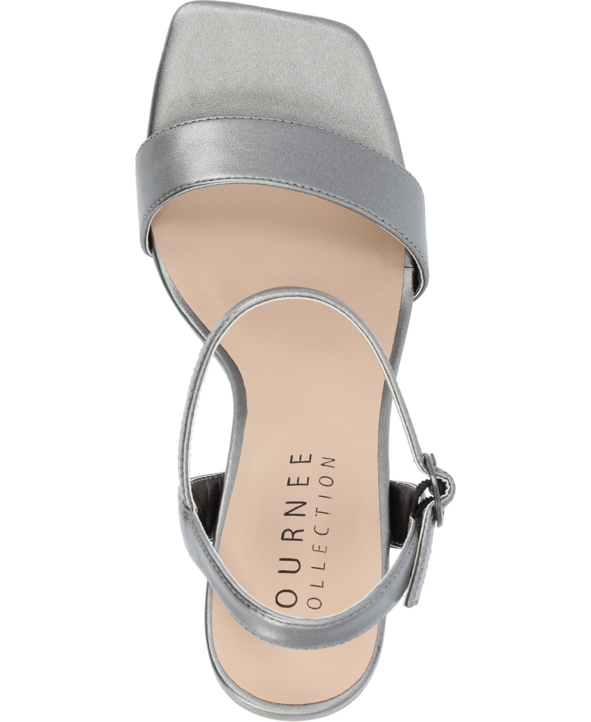 Journee Collection Women's Tivona Square Toe Sandals