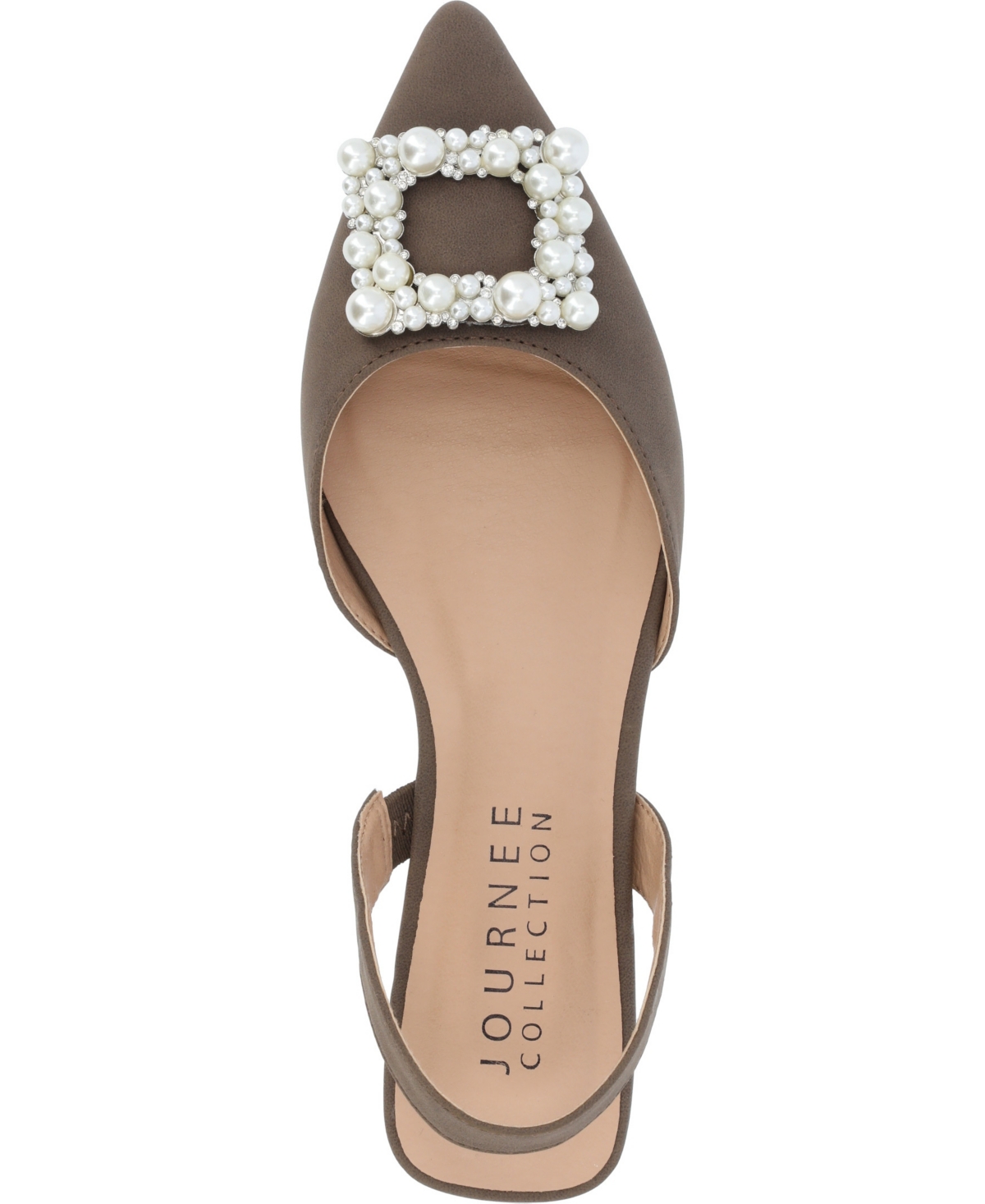 Journee Collection Hannae Flat In Brown