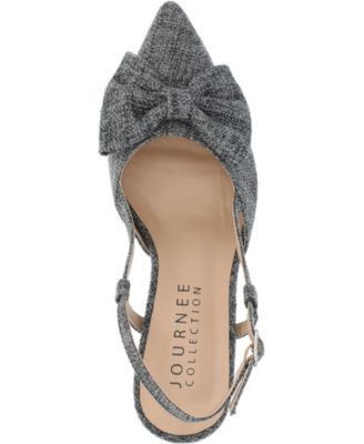 Women's Tailynn Wide Width Slingback Block Heel Pumps