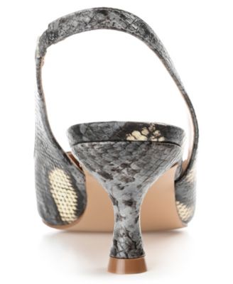 Women's Mikoa Slingback Pointed Toe Kitten Heels