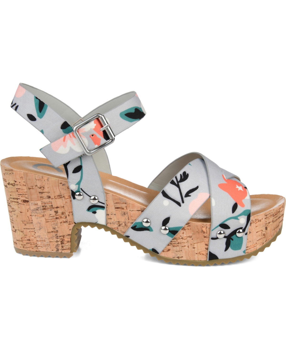 Journee Collection Women's Valentina Sandals In Floral