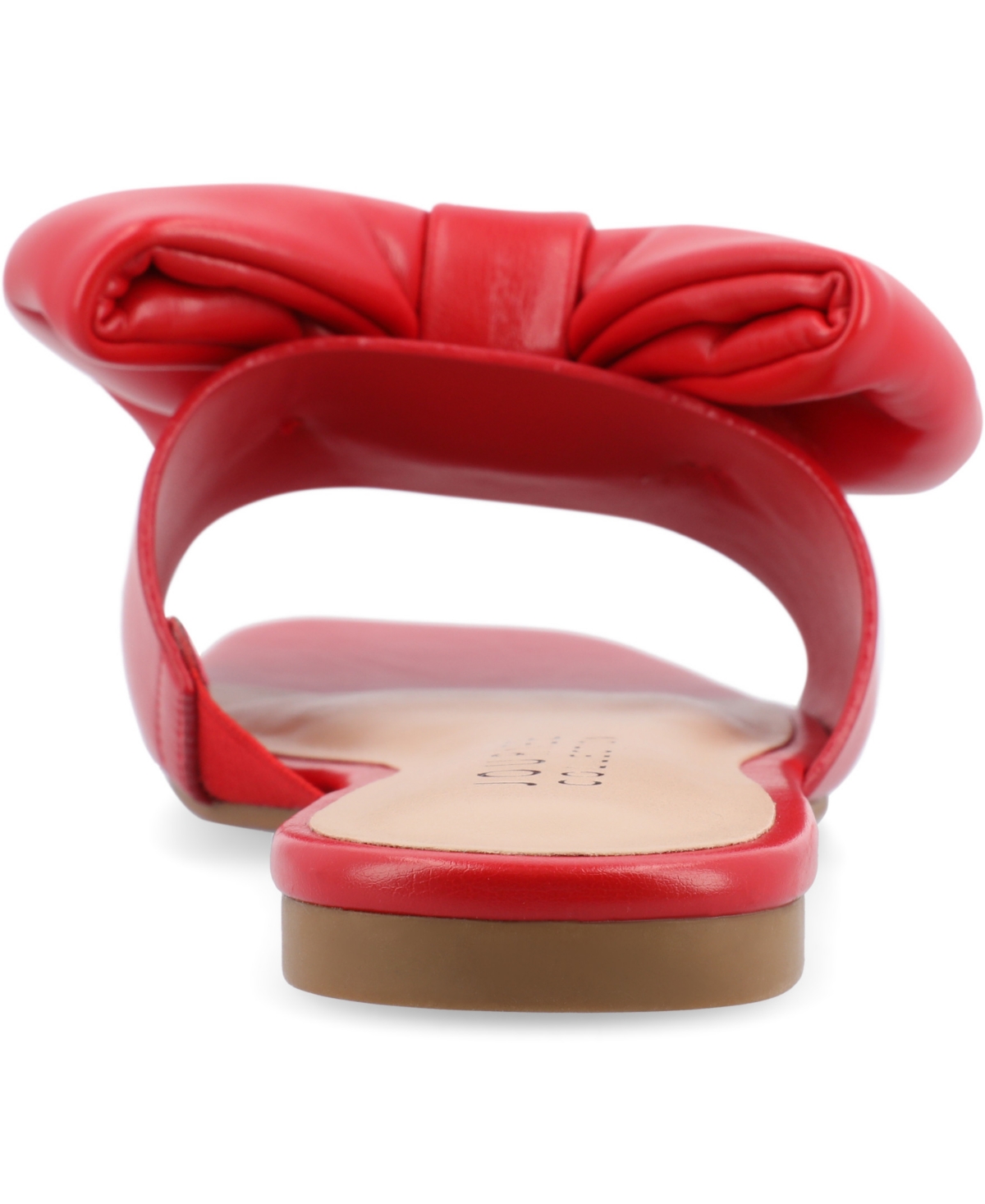 Journee Collection Womens Fayre Flat Sandals In Red